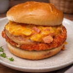 hamburguesa pollo crunchy